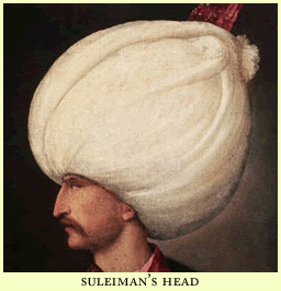 Suleiman's head